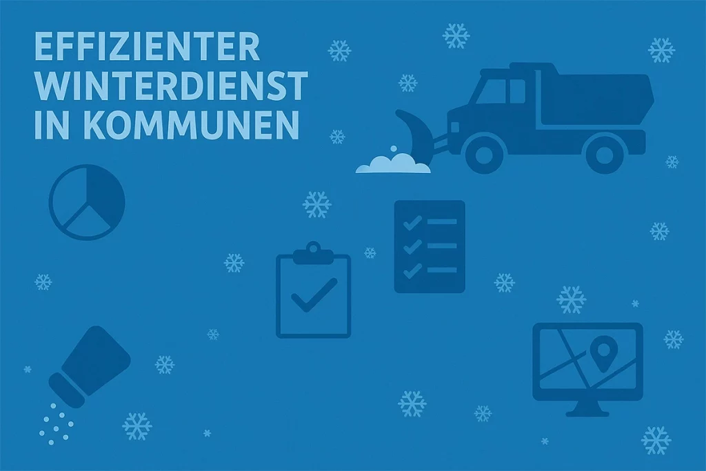 Infografik effektiver winterdienst in kommunen