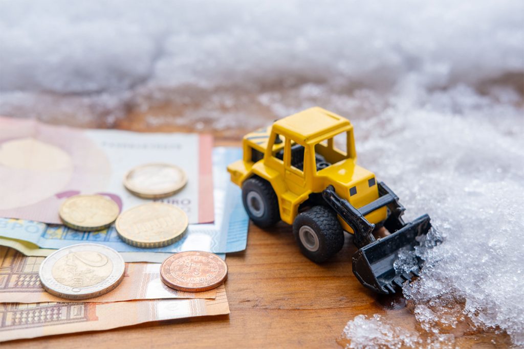 Winterdienst Kosten Gewerbeflächen